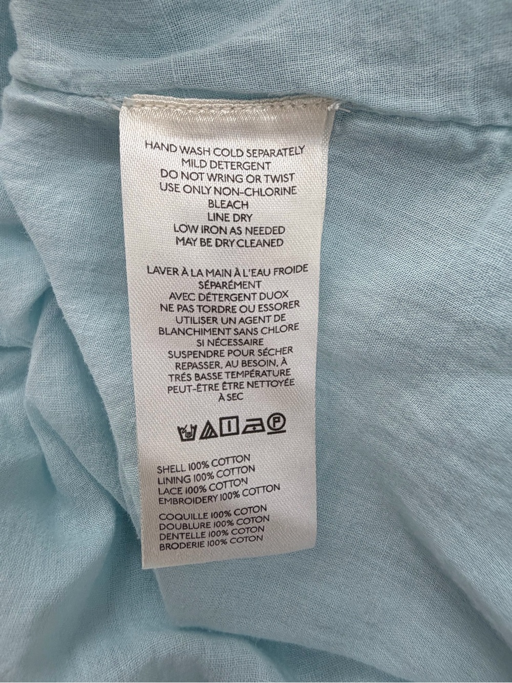 Pilcro Light Blue Crochet-Detail Sundress - Picture 4 of 7